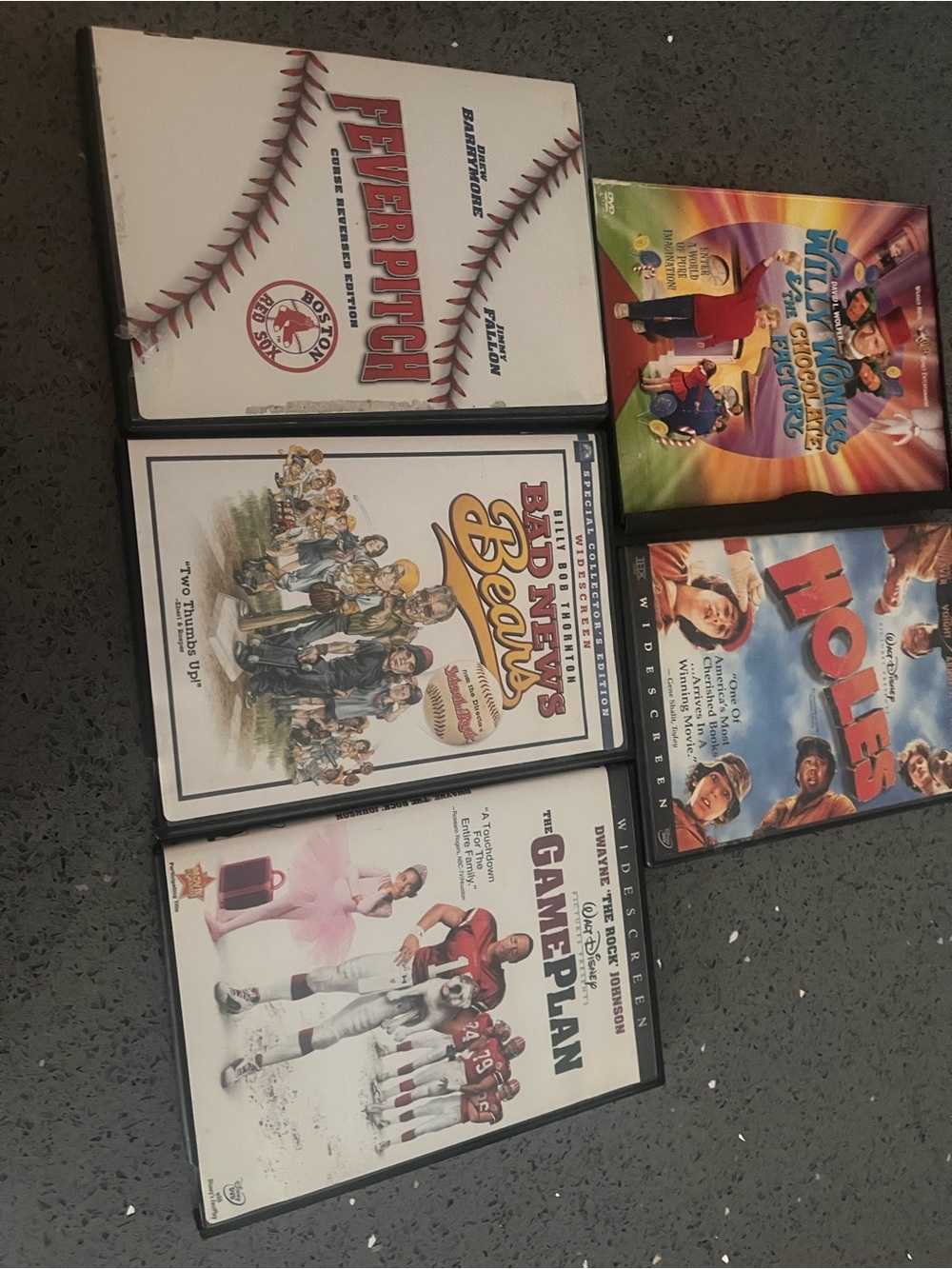 DVD Bundle of Five excellent movies for family night 😊